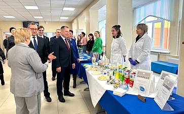 Игорь Мурог принял участие в региональном профориентационном проекте «Билет в будущее» для выпускников Александро-Невского и Ухоловского муниципальных округов