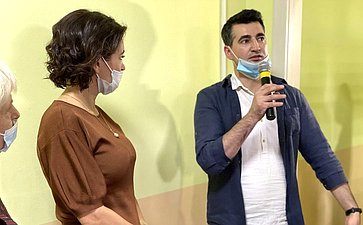 Маргарита Павлова приняла участие в открытии первого в России медико-профилактического центра для бездомных