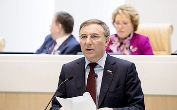 А. Варфоломеев 371-е заседание Совета Федерации
