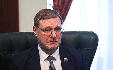 Заместитель Председателя Совета Федерации Константин Косачев