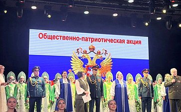 Людмила Талабаева приняла участие в награждении военнослужащих-лауреатов акции «Есть такая профессия — Родину защищать»