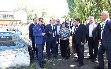 В ходе поездки сенаторы РФ посетили объекты инженерной инфраструктуры и экологии