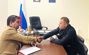 Игорь Кастюкевич провел ряд рабочих встреч с министрами и врио председателя правительства Херсонской области
