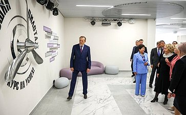 Валентина Матвиенко приняла участие в торжественном открытии Гатчинского центра образования «Высший пилотаж»