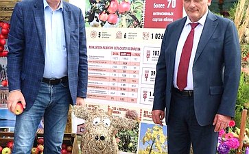 Александр Савин стал одним из почетных гостей ярмарки «Калужская осень-2025»