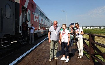 Участники проекта «Поезд Памяти» прибыли в «Парк Патриот»