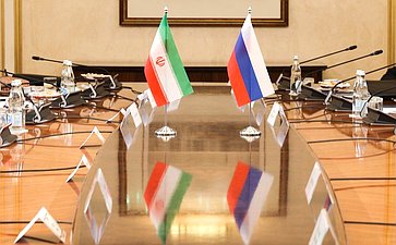 Встреча Валентины Матвиенко с Председателем Собрания Исламского Совета Исламской Республики Иран Мохаммадом Багером Галибафом