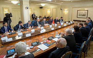 Совместное заседание Комитета СФ по международным делам и Комиссии по международным делам Великого Национального Собрания Турции