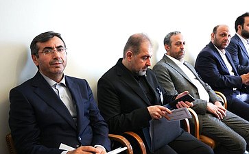Встреча Председателя Совета Федерации Валентины Матвиенко с Председателем Собрания исламского совета Исламской Республики Иран Мохаммадом Багером Галибафом