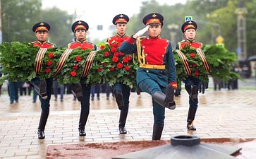 Андрей Хапочкин поздравил Сахалин и Курилы с Днем Победы над милитаристской Японией и окончания Второй мировой войны