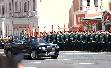 В ознаменование 78-й годовщины Победы в Великой Отечественной войне 1941–1945 годов в Москве состоялся военный парад