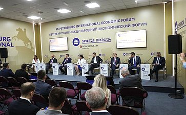XXVII Петербургский международный экономический форум (ПМЭФ’24). «Технологии, обеспечивающие лидерство. Цифровая глобализация: начинаем с глобальной логистики»