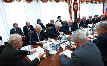 Заседание Комитета Совета Федерации по обороне и безопасности