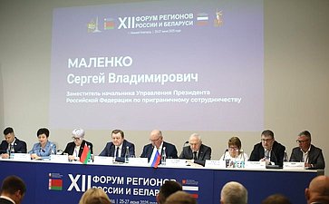 «Роль молодежных объединений в развитии трансграничных связей России и Беларуси». ХII Форум регионов России и Беларуси