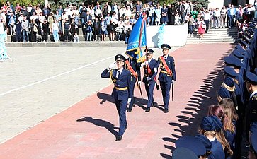 Сергей Рябухин принял участие в торжественных мероприятиях, посвященных Дню знаний и началу нового учебного года
