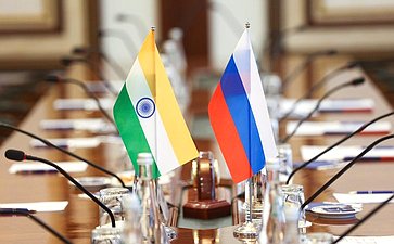 Встреча первого заместителя председателя Комитета СФ по международным делам с делегацией Республики Индии во главе с членом Народной палаты парламента Каниможи Карунанидхи