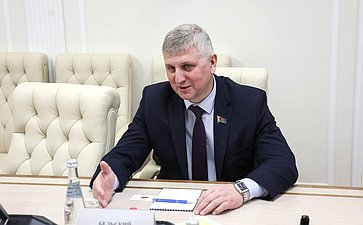 Константин Косачев провел встречу с заместителем Председателя Совета Республики Национального собрания Республики Беларусь Валерием Бельским
