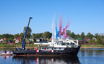 В День памяти жертв блокады Ленинграда на территории Кировского района Ленинградской области со дна реки Невы поднята боевая пушка времен Великой Отечественной войны