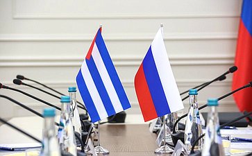 Встреча председателя Комитета СФ по федеративному устройству, региональной политике, местному самоуправлению и делам Севера Андрея Шевченко с Чрезвычайным и Полномочным Послом Республики Куба в Российской Федерации Энрике Орта Гонсалесом