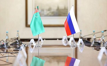 Встреча Председателя Совета Федерации Валентины Матвиенко с Председателем Меджлиса Туркменистана Дуньягозель Гулмановой