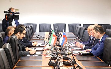 Григорий Карасин провёл встречу с Чрезвычайным и Полномочным Послом Исламской Республики Иран Каземом Джалали