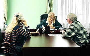 Светлана Кириллова провела личный приём граждан в Костроме