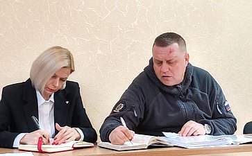 Игорь Кастюкевич провел прием граждан по личным вопросам в Чаплынском районе Херсонской области