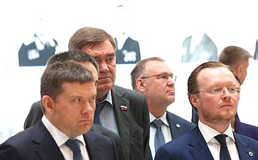 Открытие в Совете Федерации выставки «Гордость. Вдохновение. Мечта», посвященной 80-летию атомной промышленности