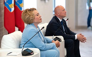 Председатель Совета Федерации Валентина Матвиенко провела встречу с участниками СВО и обсудила ход реализации важнейших социальных и инфраструктурных проектов