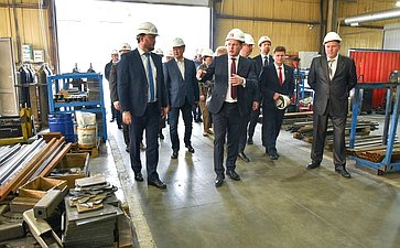 В рамках выездного совещания в Барнауле сенаторы посетили технопарк «Компонент»