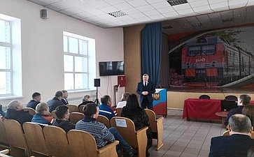 Сергей Михайлов в ходе региональной поездки побывал в населённых пунктах Чернышевского района