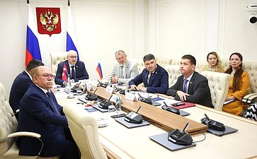 Встреча членов группы по сотрудничеству Совета Федерации с Национальным собранием Федерального парламента Непала