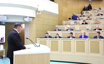 Выступление председателя Тульской областной Думы Андрея Дубровского