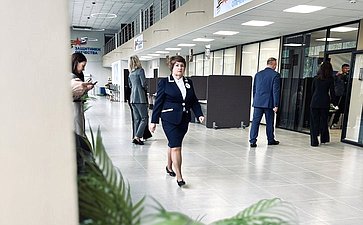 Татьяна Сахарова посетила в Мурманске региональный филиал Государственного фонда поддержки участников специальной военной операции «Защитники Отечества»