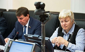 Встреча О. Тимофеевой и С. Цекова с общественно-политическими деятелями Сербии