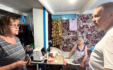 Игорь Кастюкевич приехал в село Серогозы по обращению Марии Ермак