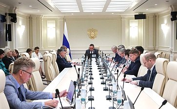 Заседание Комитета Совета Федерации по Регламенту и организации парламентской деятельности
