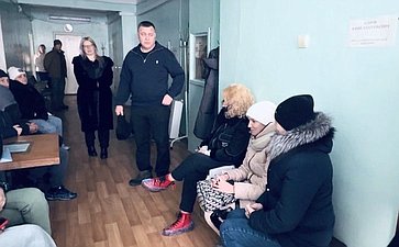 Игорь Кастюкевич посетил больницу в Нижних Серогозах