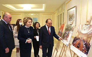 Председатель Совета Федерации Валентина Матвиенко встретилась с Президентом Социалистической Республики Вьетнам Нгуен Суан Фуком