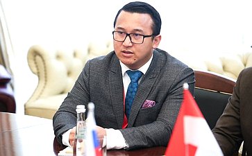 Встреча первого заместителя Председателя СФ Андрея Яцкина с заместителем председателя Народного консультативного конгресса Республики Индонезии