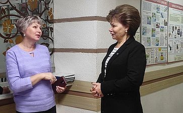 Татьяна Гигель провела встречу с учениками и педагогическим коллективом городской школы-гимназии №9 Горно-Алтайска