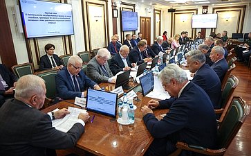 Круглый стол Комитета СФ по обороне и безопасности совместно с Комитетом СФ по социальной политике на тему «О деятельности государственных органов по поиску погибших, пропавших без вести и освобождению попавших в плен участников СВО»