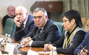 Встреча К. Косачева с наблюдателями от МПА СНГ