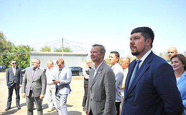 Первый заместитель Председателя Совета Федерации Андрей Яцкин в ходе рабочей поездки в Ростовскую область принял участие в открытии агроагрегатора фермерской продукции