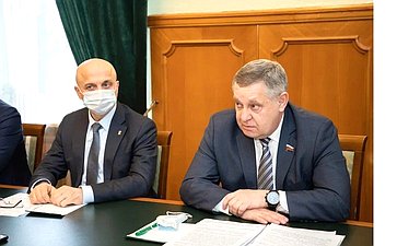 Александр Ракитин в ходе рабочей поездки в регион провел встречу с председателями профильных комитетов