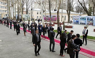 Визит делегации Совета Федерации во главе с Председателем СФ в Таджикистан 22