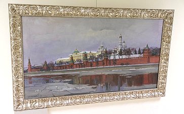 Открытие в Совете Федерации выставки картин художников творческого объединения «Русский мир»