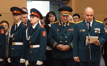 Церемония посвящения в кадеты прошла в образовательном центре — кадетской школе «Корабелы Прионежья»