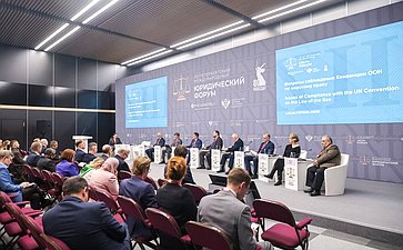 Анна Отке приняла участие в работе XIII Петербургского международного юридического форума
