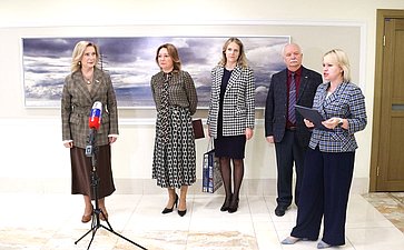 В совете Федерации открылась выставка «Искусство Марки»